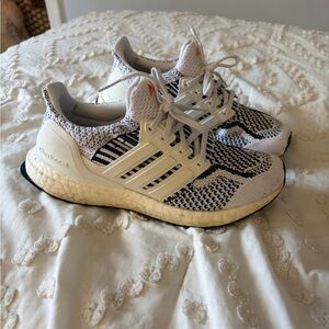 Adidas  White and Black Sneakers